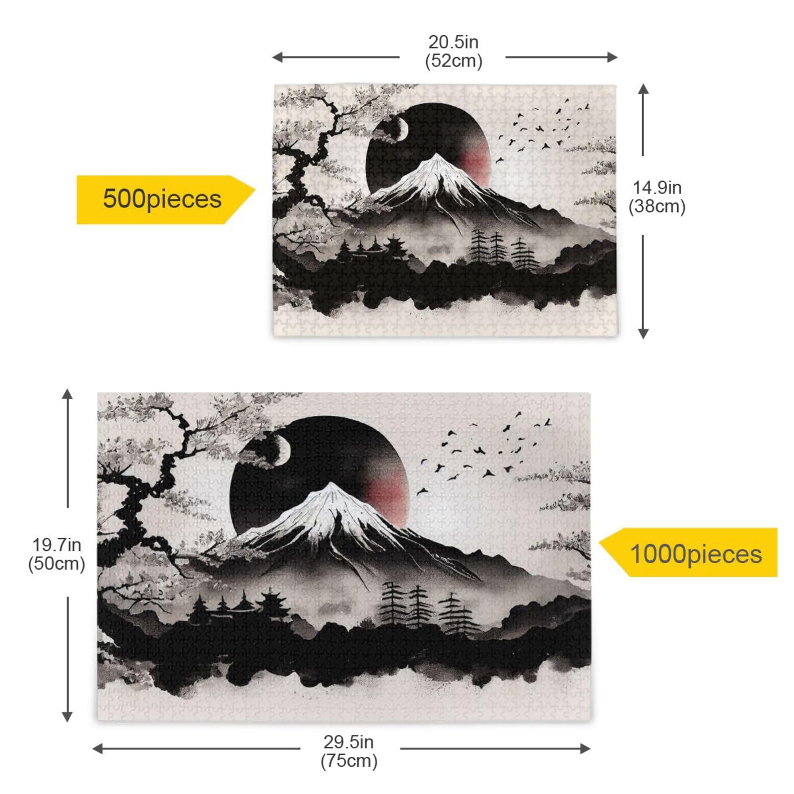 ①ザワザワ森の 904545 Amazon.com: ZENWAWA Wooden Jigsaw