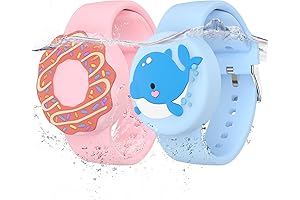 Waterproof Child ID Bracelet with AirTag Holder