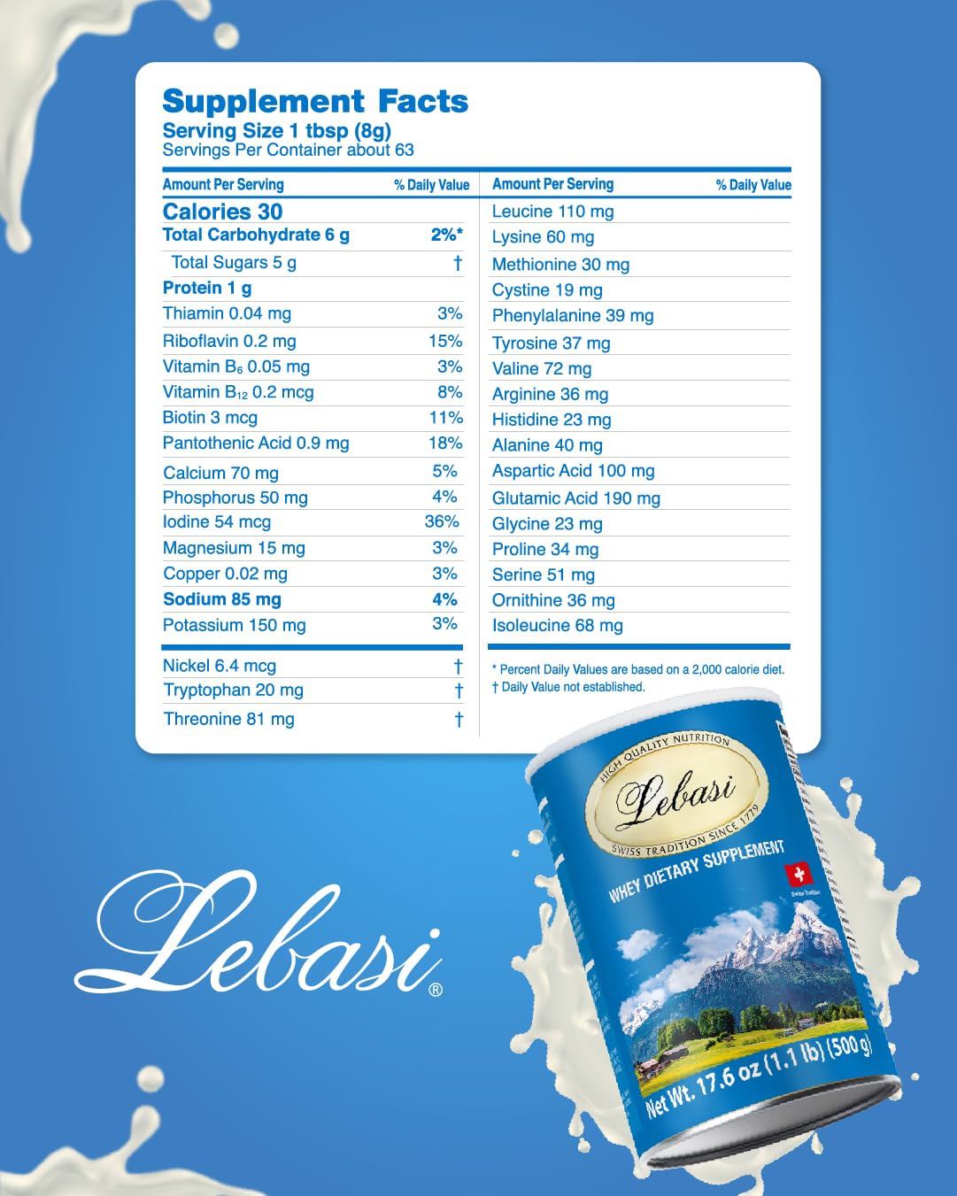 LEBASI Lactoserum en polvo — Amazon image 6