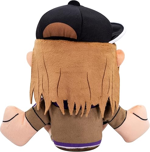 Miniatura 5 de Bleacher Creatures WWE Matt Riddle - Peluche de Kuricha sentado de 8 pulgadas, juguete suave inspirado en Chibi