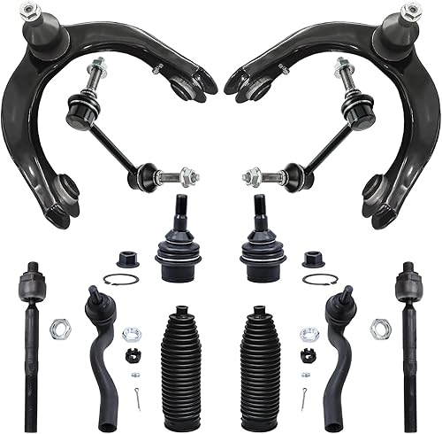 Miniatura 12 de Detroit Axle - Kit de suspensión frontal de 12 piezas para Toyota Corolla 2003 2004 2005 2006 2007 2008, 2 brazos de control inferiores, 2 rótulas