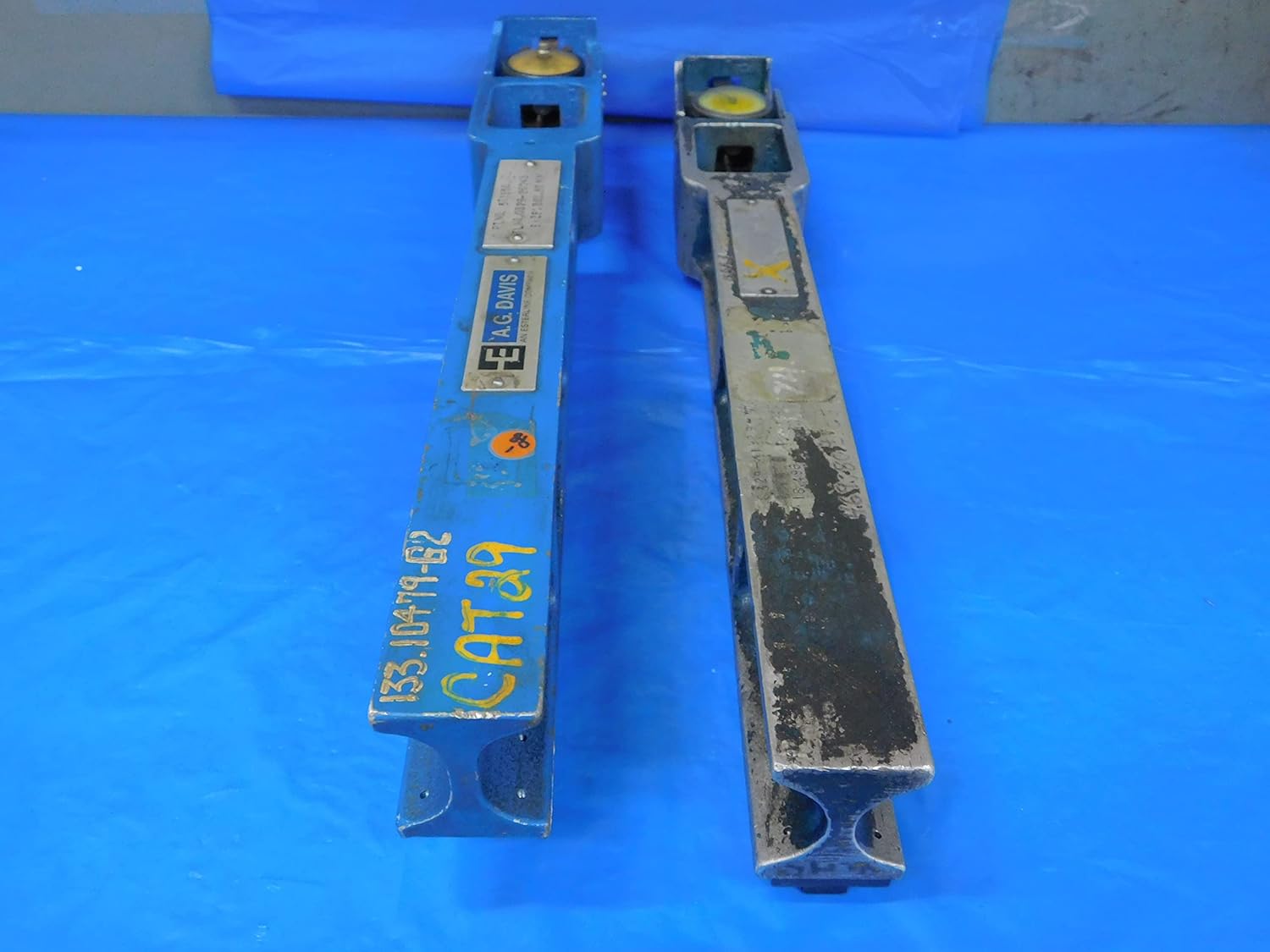 2PC Set A.G. Davis Omni GAGE Ball Tracks Model # SGD-19 Sizes 18.496 & 381.80mm - MB10201BU2
