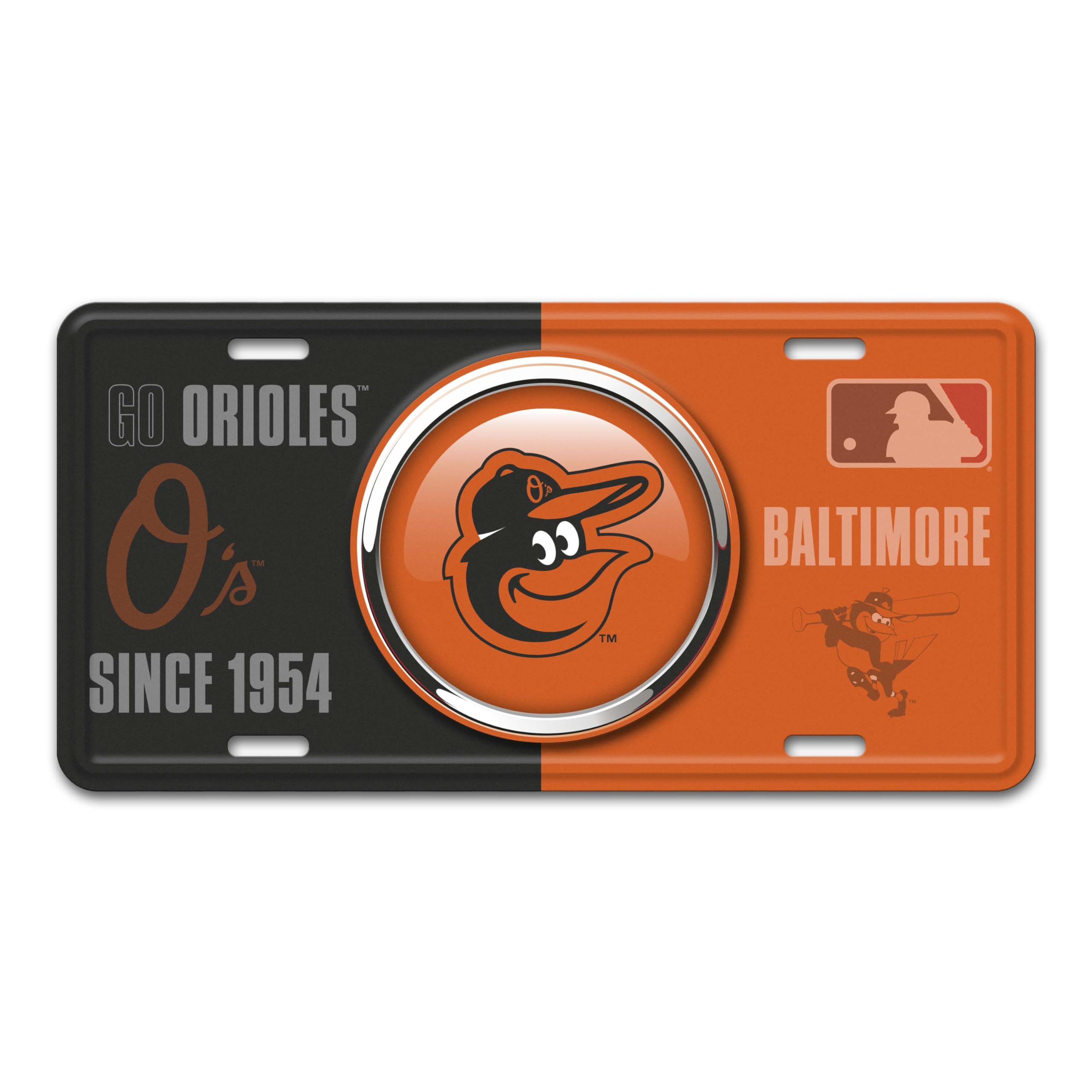 Amazon.com: FANMATS 43225 Baltimore Orioles Embossed Metal License