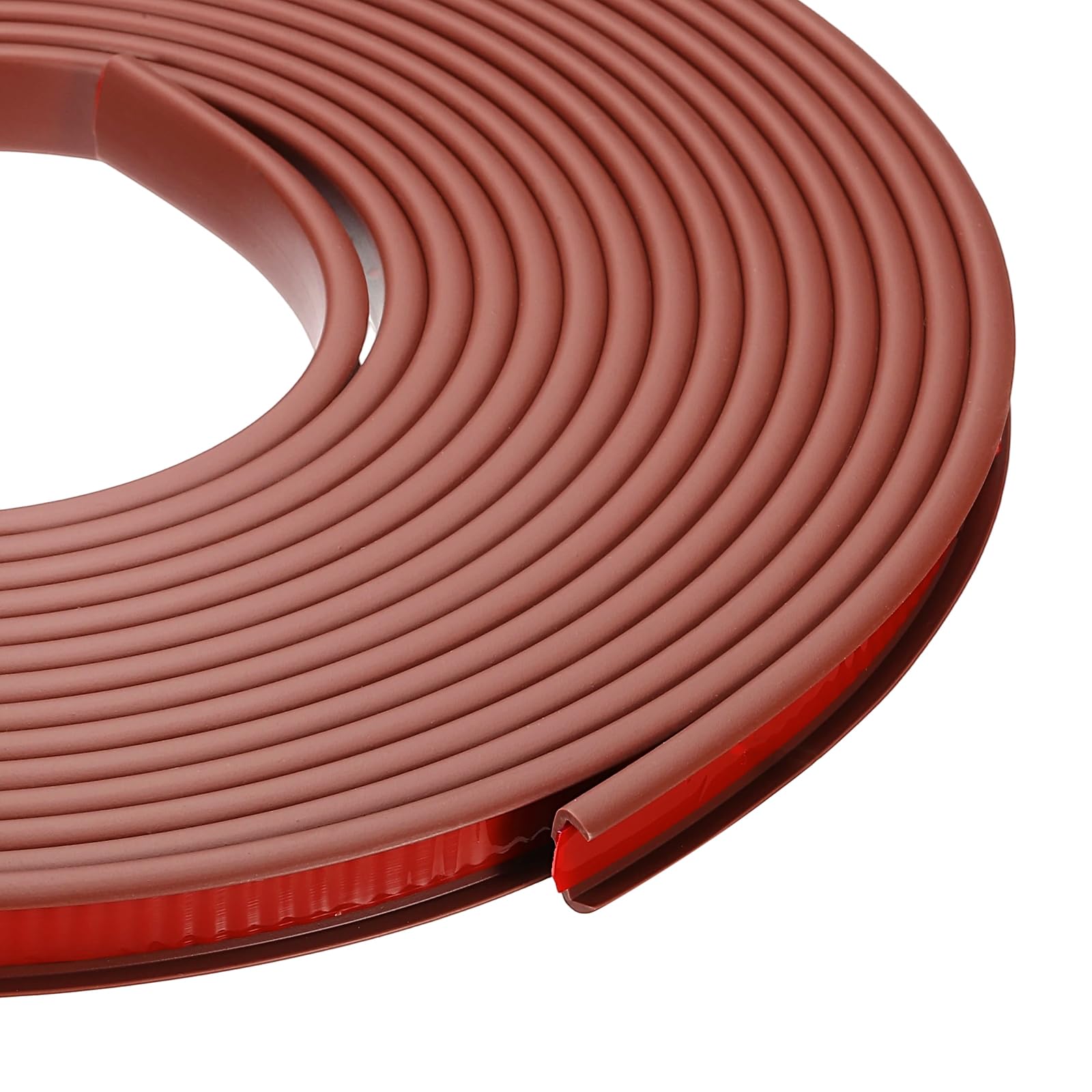 Protector de cantos de TPE autoadhesivo y flexible de 1/2 pulgada para proteger mesas y estantes