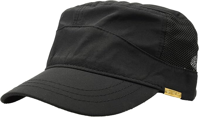 Amazon Rf ワーク キャップ メンズ 大きいサイズ 帽子 ぼうし 60 65cm メッシュ 速乾軽薄 無地 ミリタリー ブラック キャップ 通販