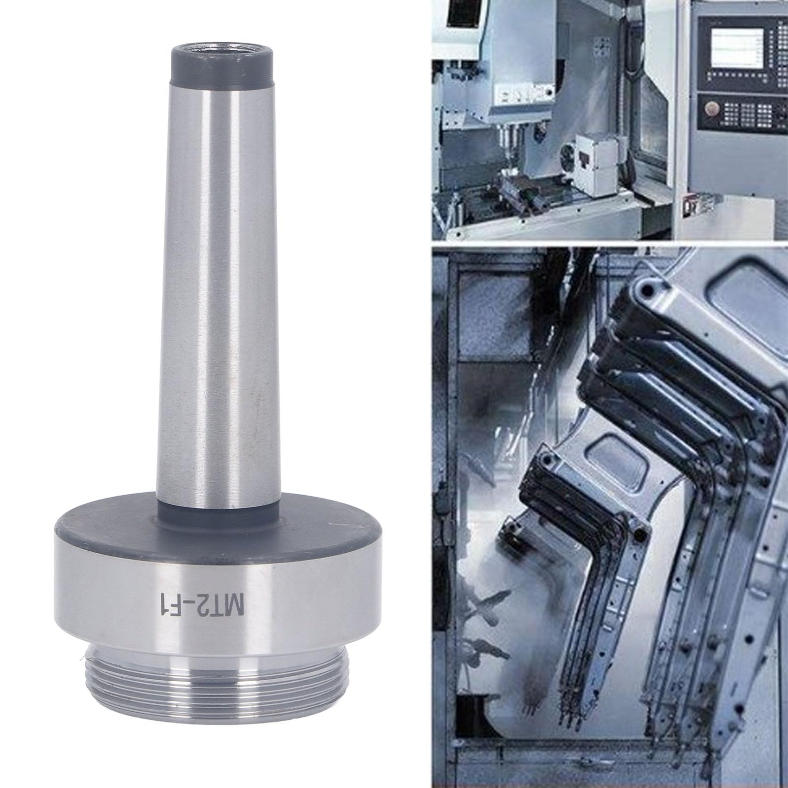 Bohrfutter Bohrwerkzeugadapter Hartstahl Werkzeughalter F1 Typ MT2-M10 1-1/2-18UNF Für Präzisionsbohren