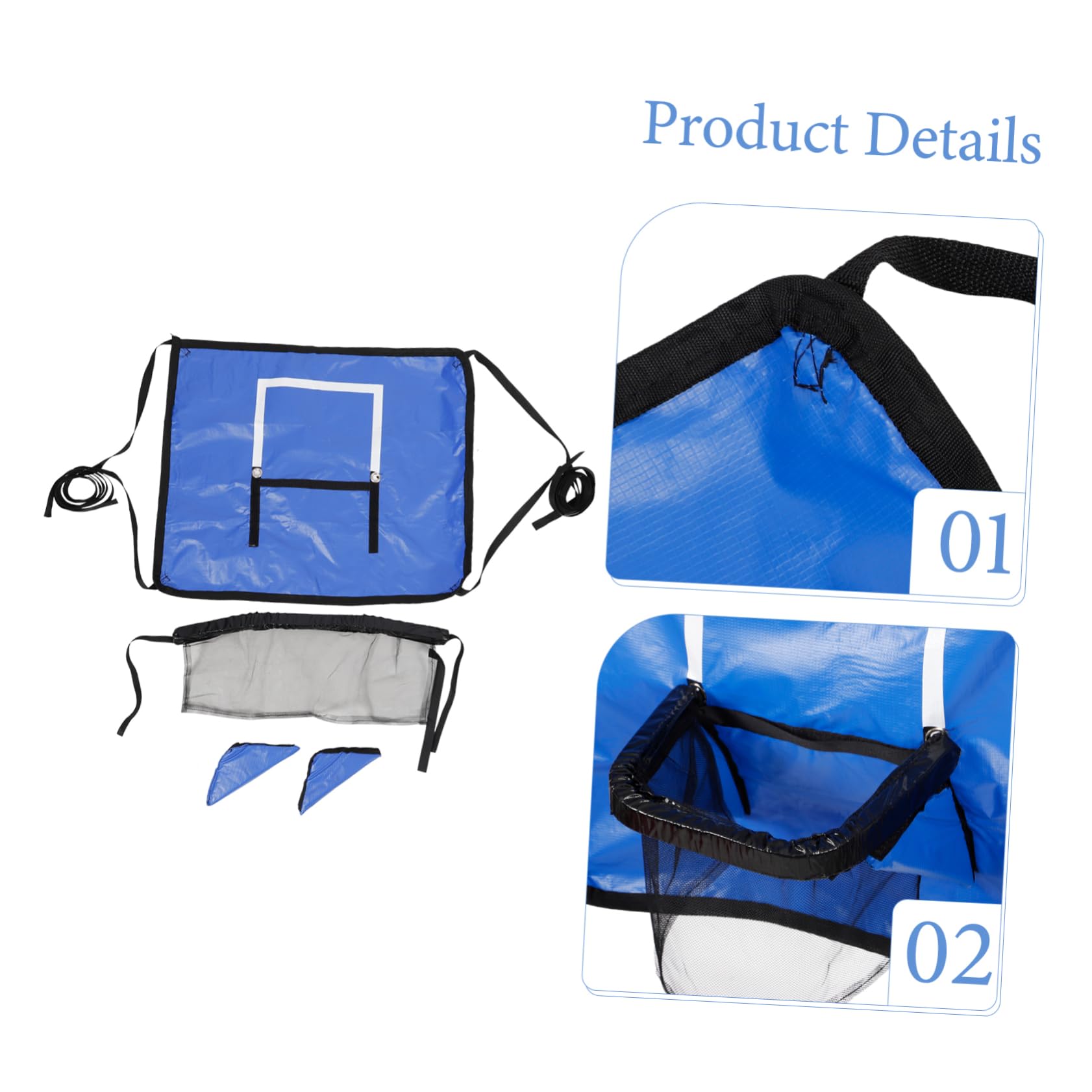 ibasenice Trampoline Basketball Hoop Indoor Basketball Hoop Easy to Assemble Safe Fun Play