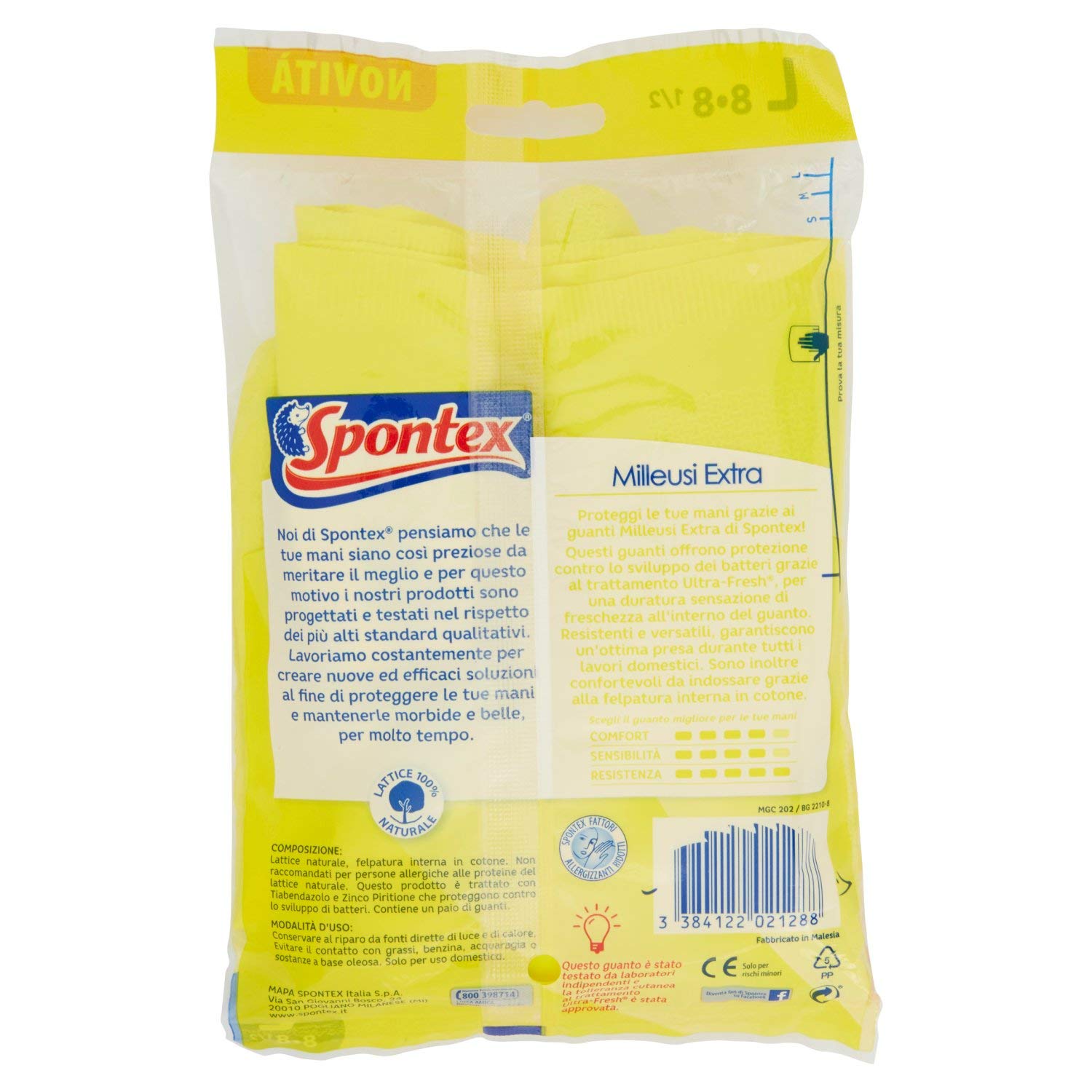Spontex Guanti Milleusi Taglia L
