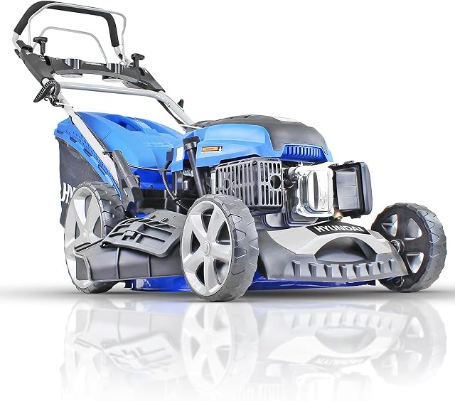 Hyundai 20"/51cm 196cc Electric-Start Self-Propelled Petrol Lawnmower With 3 Year Warranty