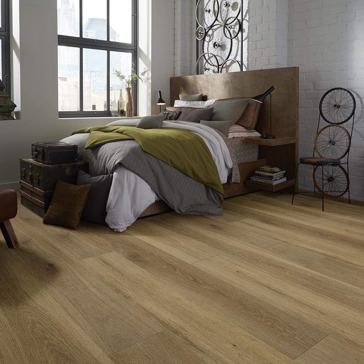 Shaw Floors Floorté Pro Adventure XL HD Plus Accent Vinyl Flooring, Natural Thatch (26.59 sqft)