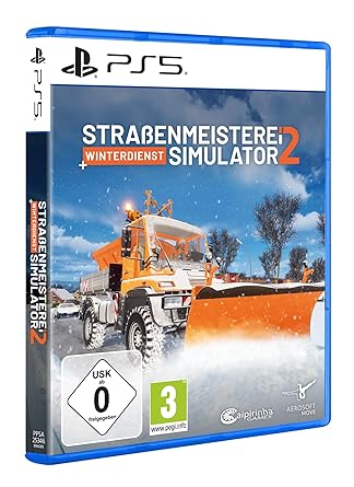 Road Maintenance Simulator 2 – Winter Services Straßenmeisterei Simulator Winterdienst – PS5 Straßenbau & Winterdienst Simulation