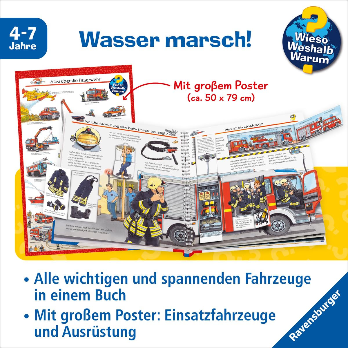 Wieso? Weshalb? Warum?, Band 2: Alles über die Feuerwehr