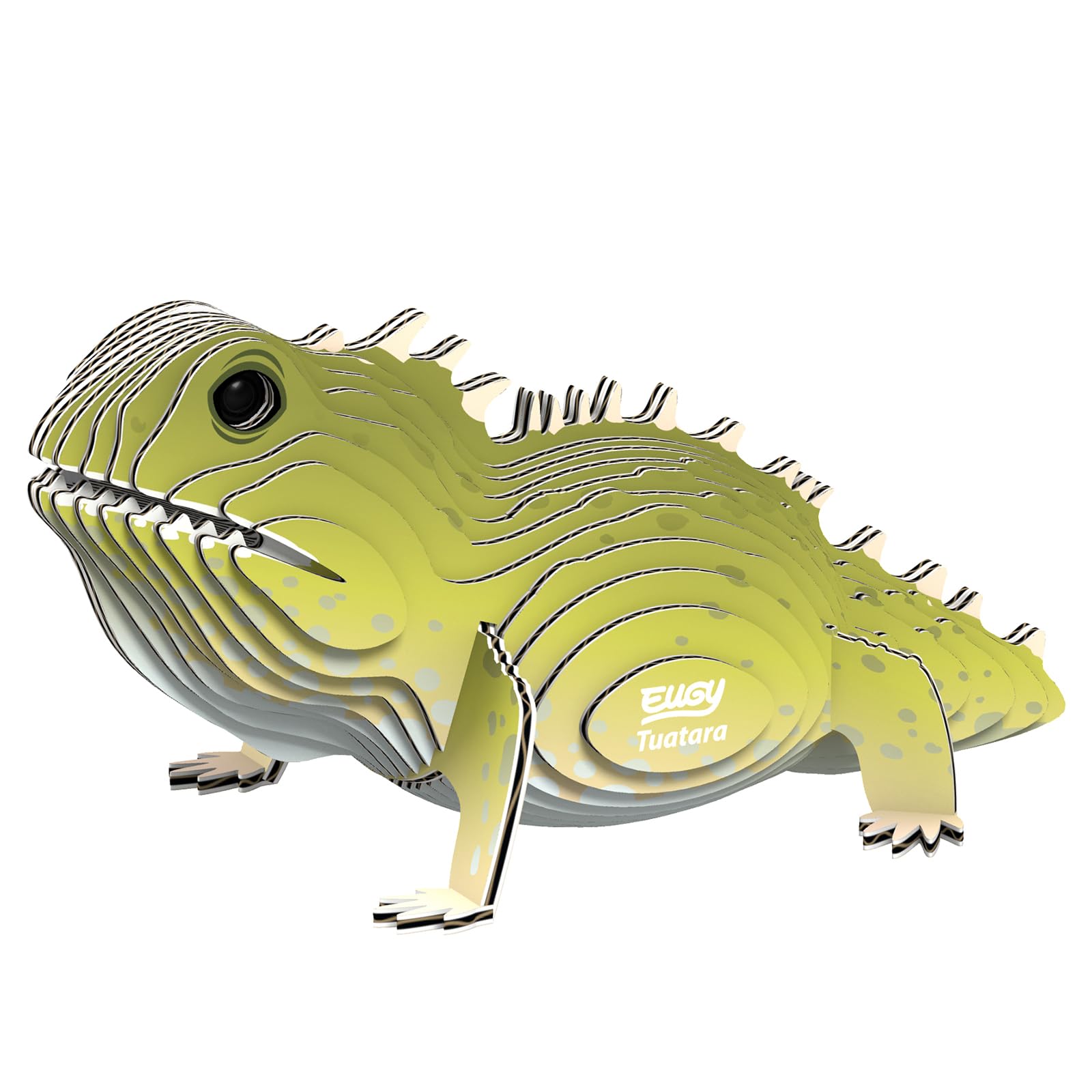 Eugy 004 Tuatara. Eco-Friendly 3D Paper Puzzle-image