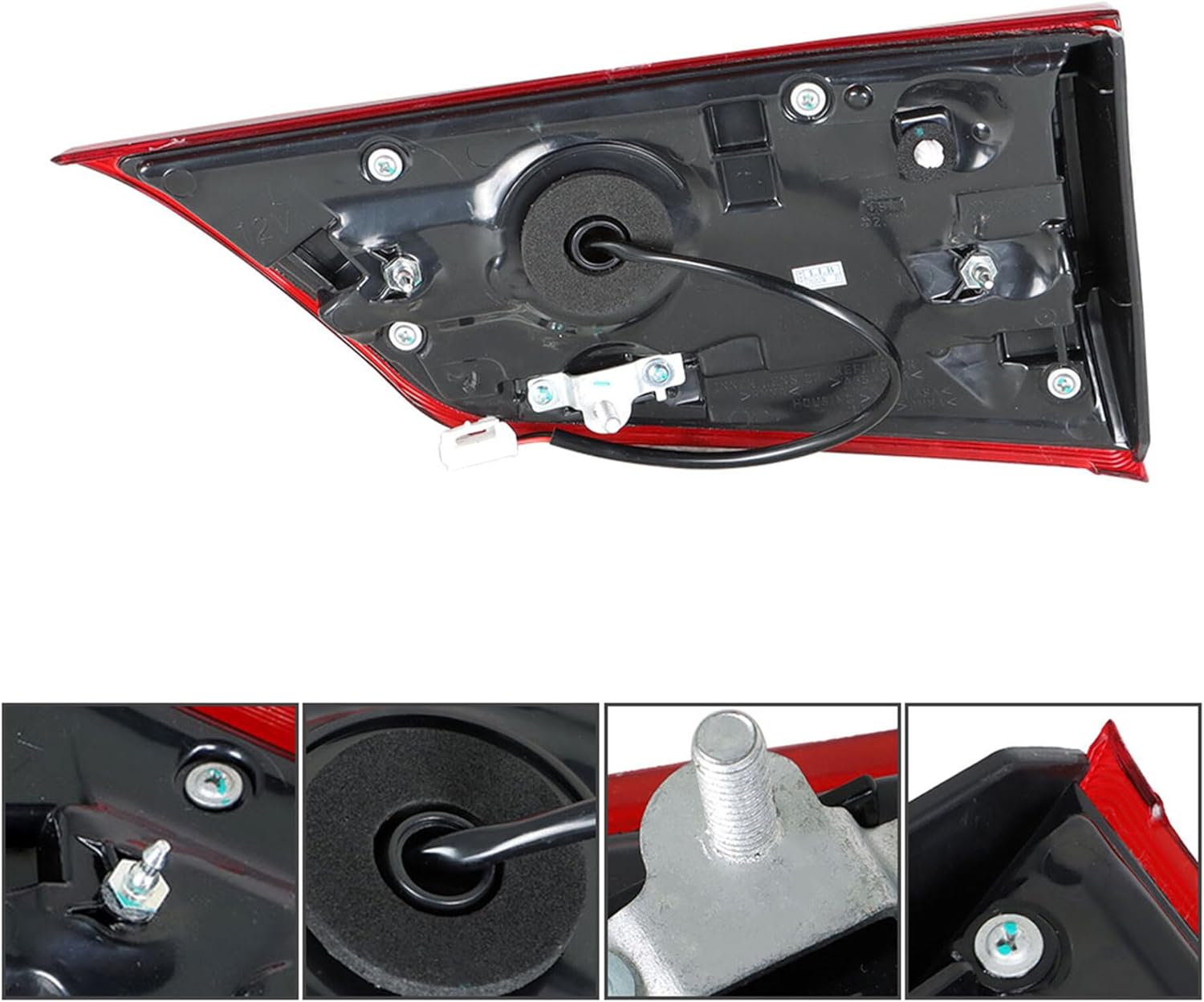Tail Light Rear Light Assembly Inner Driver Side Clear Lens Replacement for 2016 2017 2018 2019 2020 Outlander