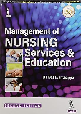 MANAGEMENT OF NURSING SERVICES & EDUCATION