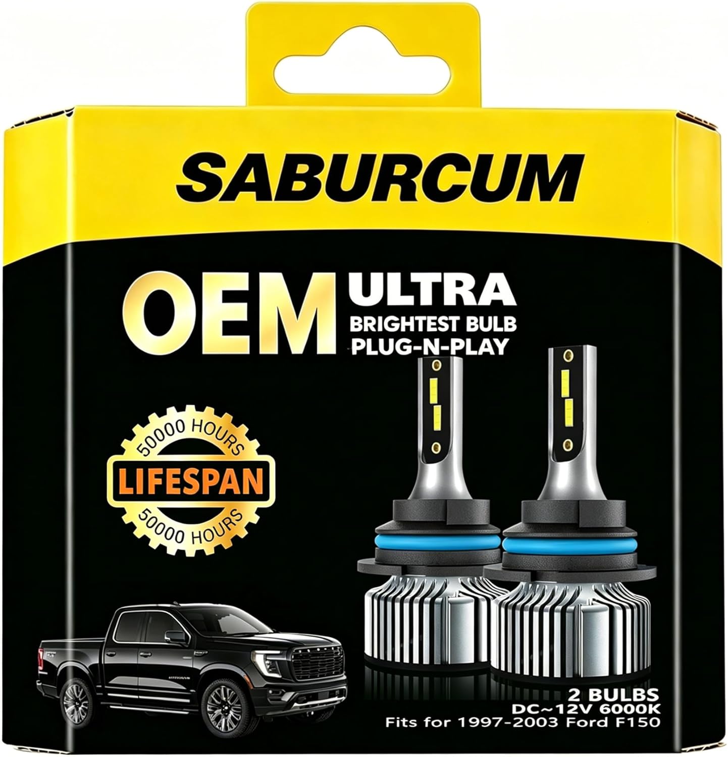 Fits 2004-2015 Honda Civic 1:1 Halogen Ultra Dual Beam Bulbs Fog Lights,2004 2005 2006 2007 2008 2009 2010 2011 2012 2013 2014 2015 Powersports Civic High/Low Light Bulbs,6000K White 40000LM,Pack of 4