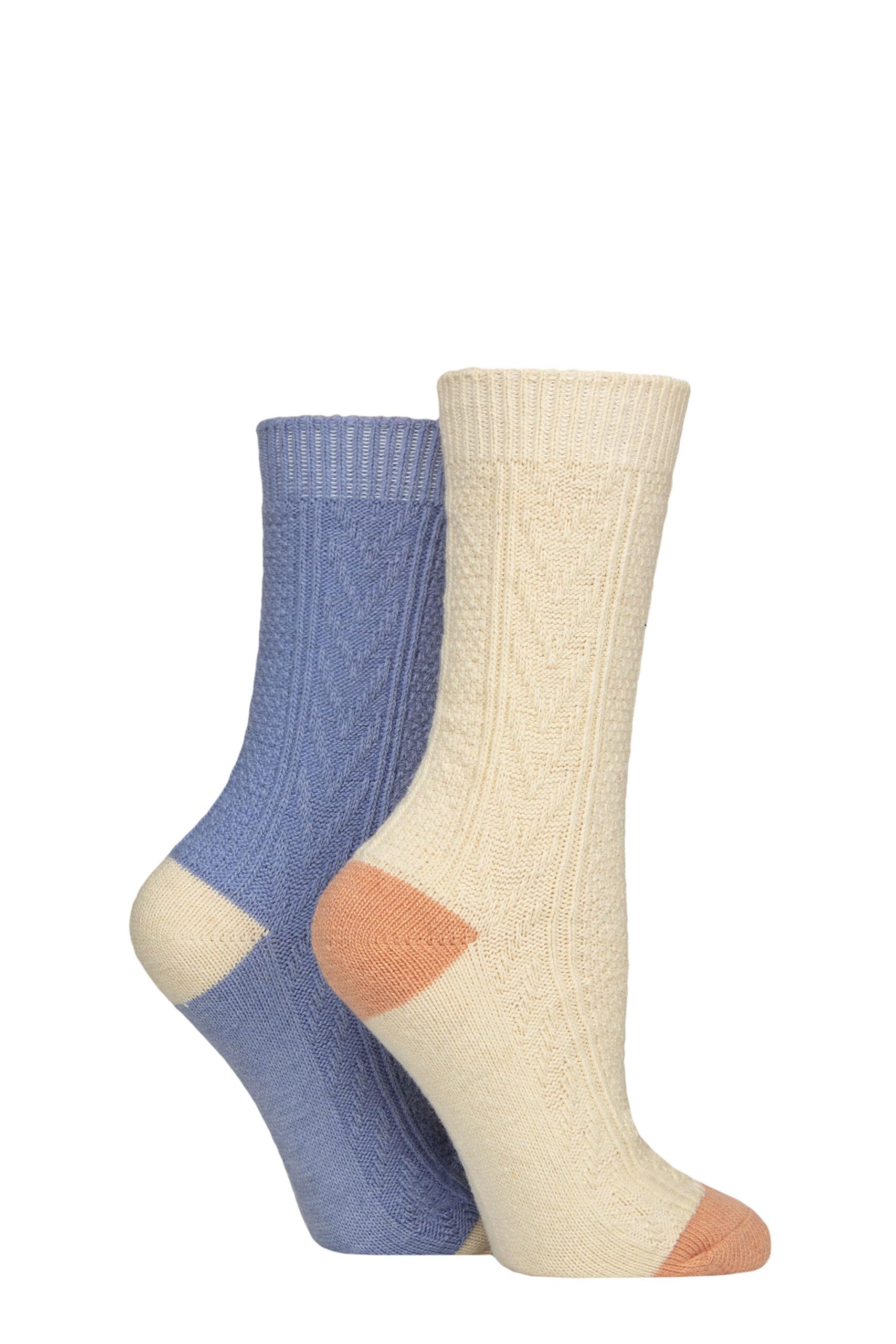 SockShop - Women's - Boot Socks - Size 4-8 - Wool Mix