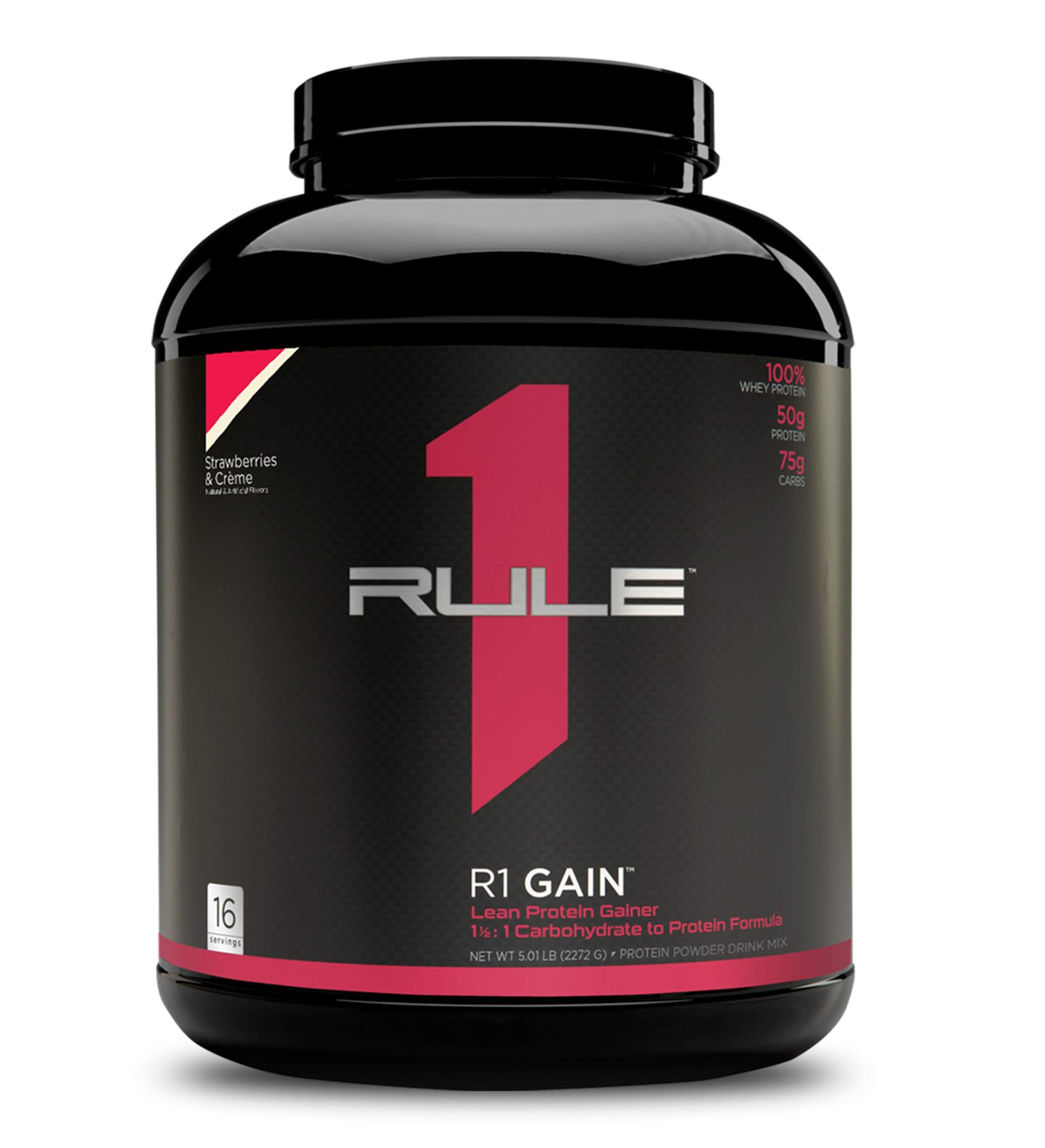 R1 GAIN 16 SERV STRAWBERRY & CRÈME 5.00LB : 00433