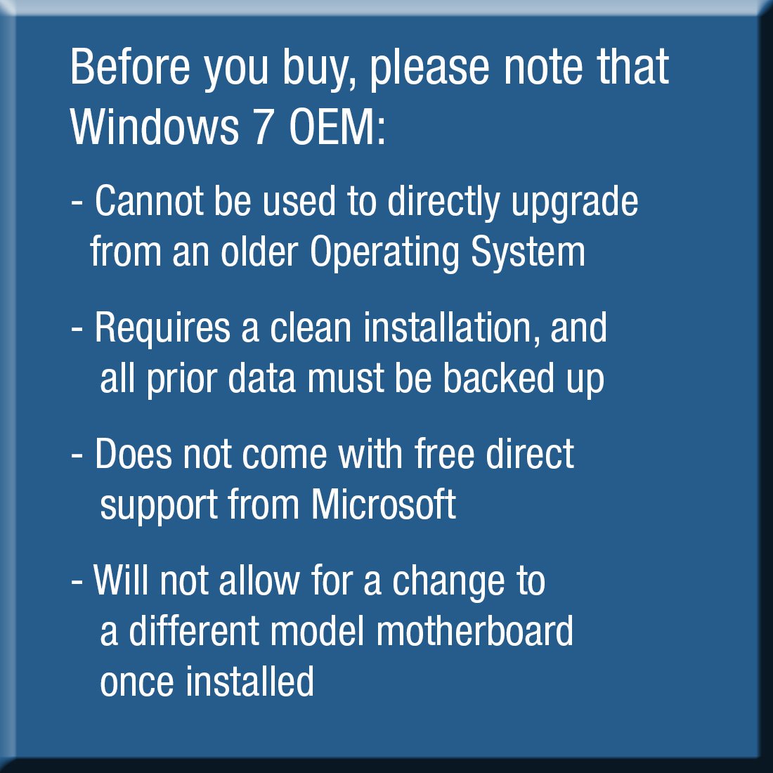 Systembuilder Windows 7 Professional SP1 64-bit 1pk DSP OEI DVD