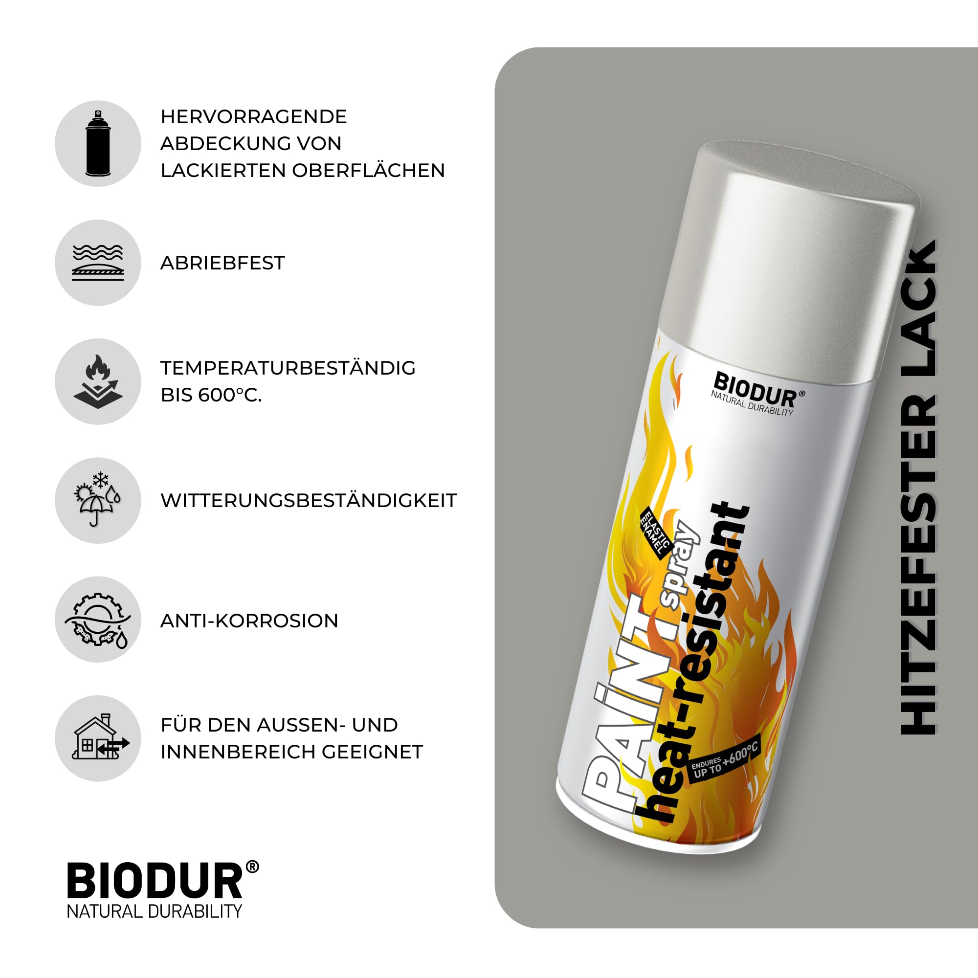 Peinture aérosol haute température Sinto