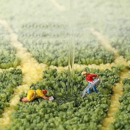 Miniatura 8 de Hsvanyr Alfombras y tapetes de cocina antideslizantes con forma de hoja, absorbentes de agua, agradables para suelo de cocina, baño, dormitorio, 15