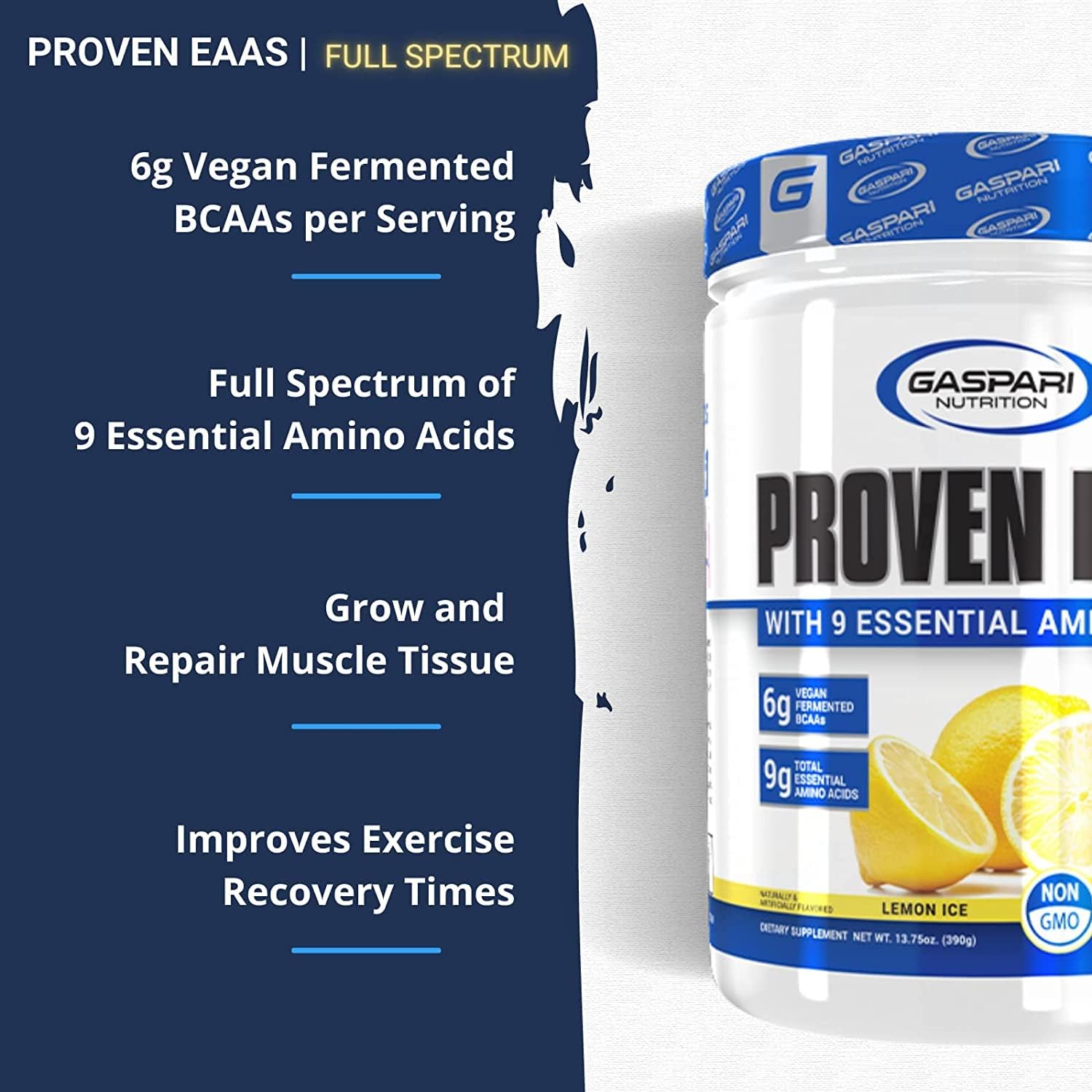 驚きの値段で プルーブン EAA ブルーベリーアサイー 390g 約30杯分 Proven ギャスパリ Gaspari ガスパリ 必須アミノ酸
