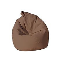 13Casa Dea Poltrona a Sacco, finta pelle, Marrone, 70 x 110 cm