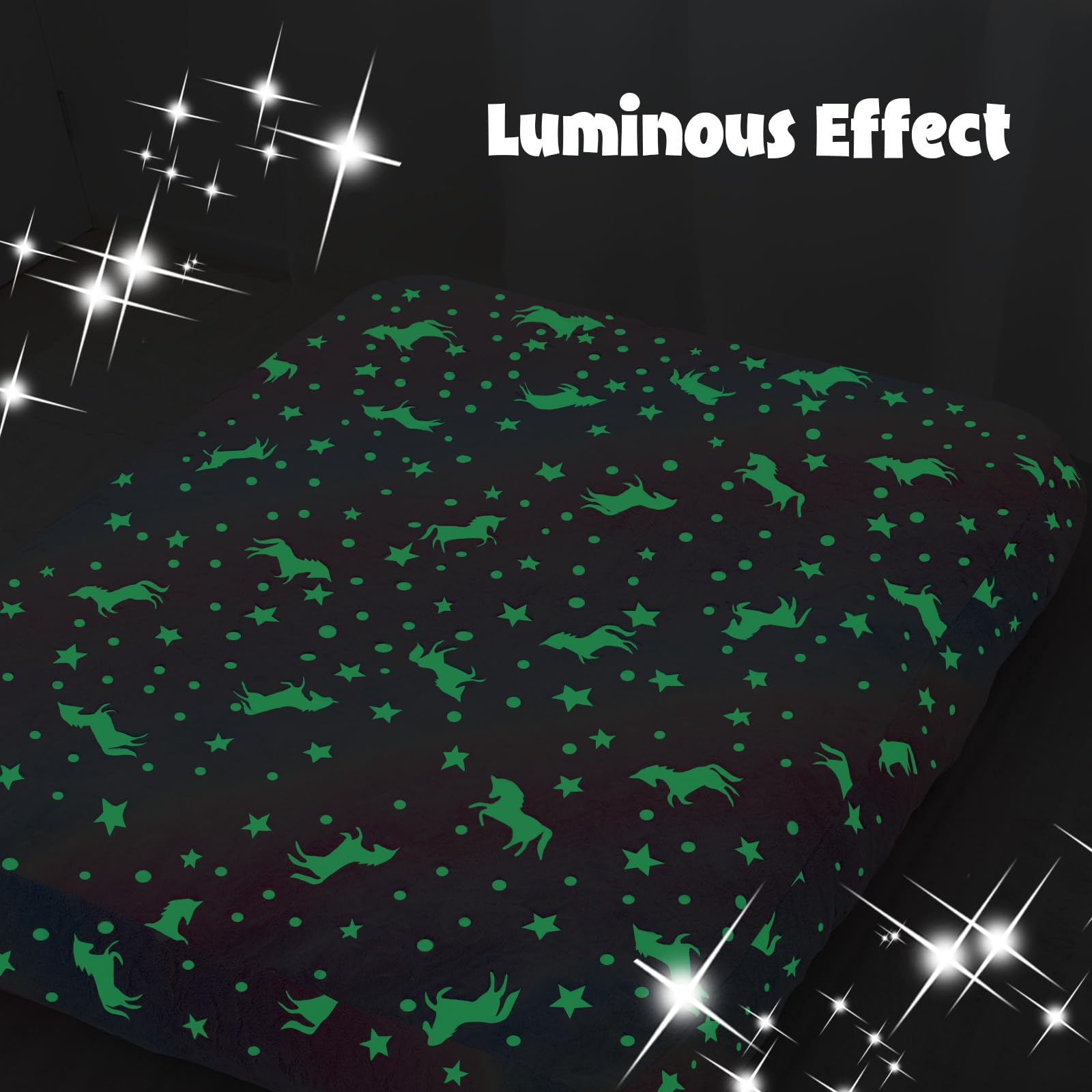 MeMoreCool Pouf poire pour enfants se transforme en pouf, fauteuil poire pour enfant fille et garçon, lit - Canapé pour enfants paresseux avec rembourrage - 75 x 75 x 47 cm, licorne lumineuse