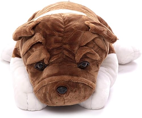 Miniatura 2 de Plushland Juguetes de peluche realistas, cachorro, figuras de peluche navideñas para niños, bebés para jugar (10 pulgadas)