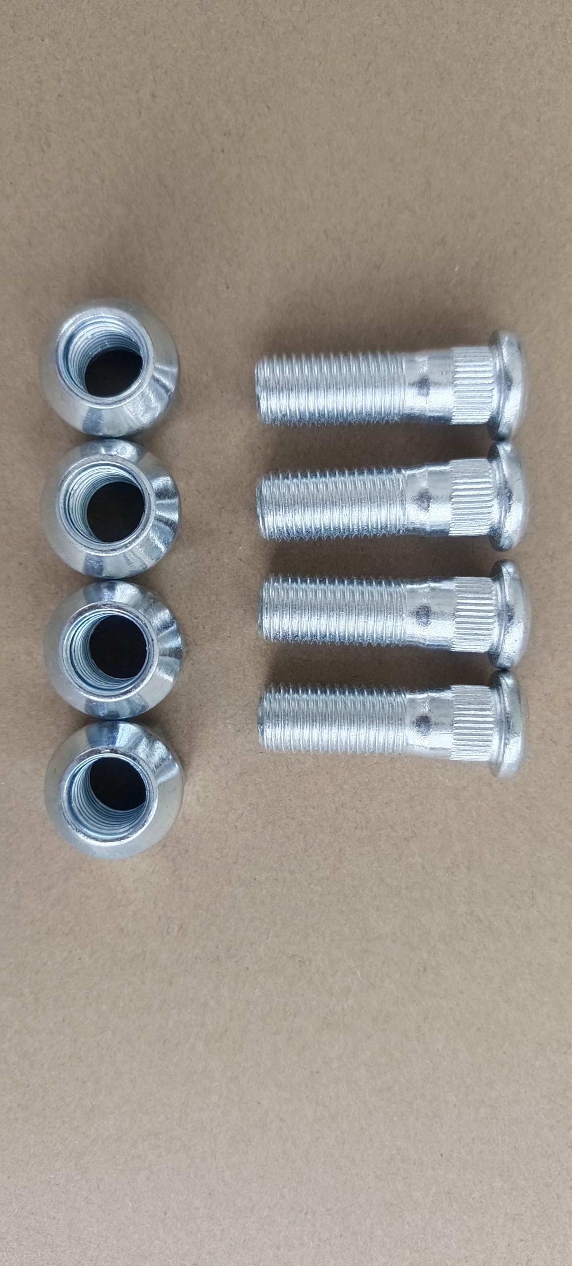 XYUJIE Front Rear Wheel Studs # 90113-SM1-005 & Lug Nut 90304-SC2