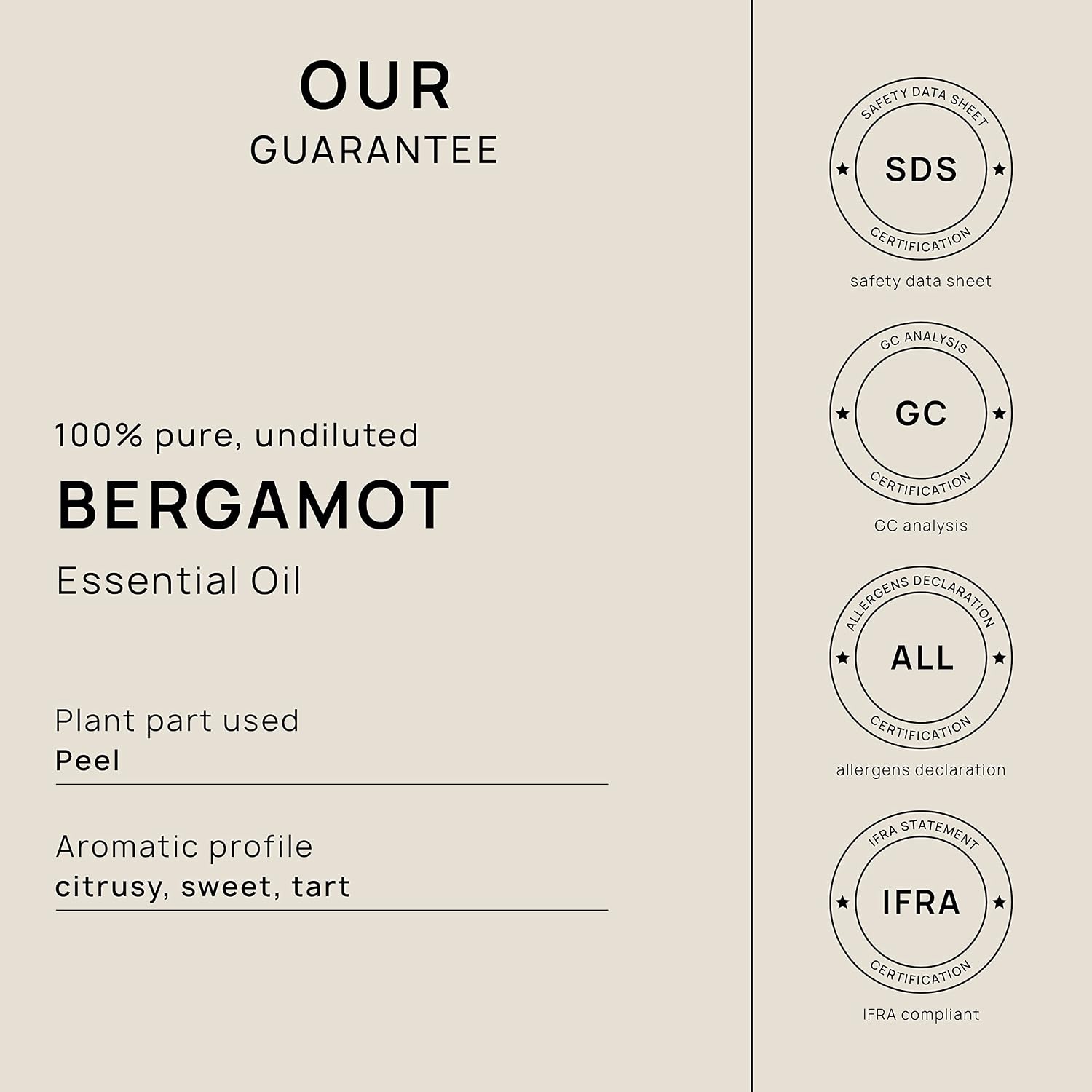 VINEVIDA Bergamot Essential Oil - Gallon Bergamot Oil Undiluted - Bulk Essential Oil for Soap Making & Candle Scents - 8 lbs