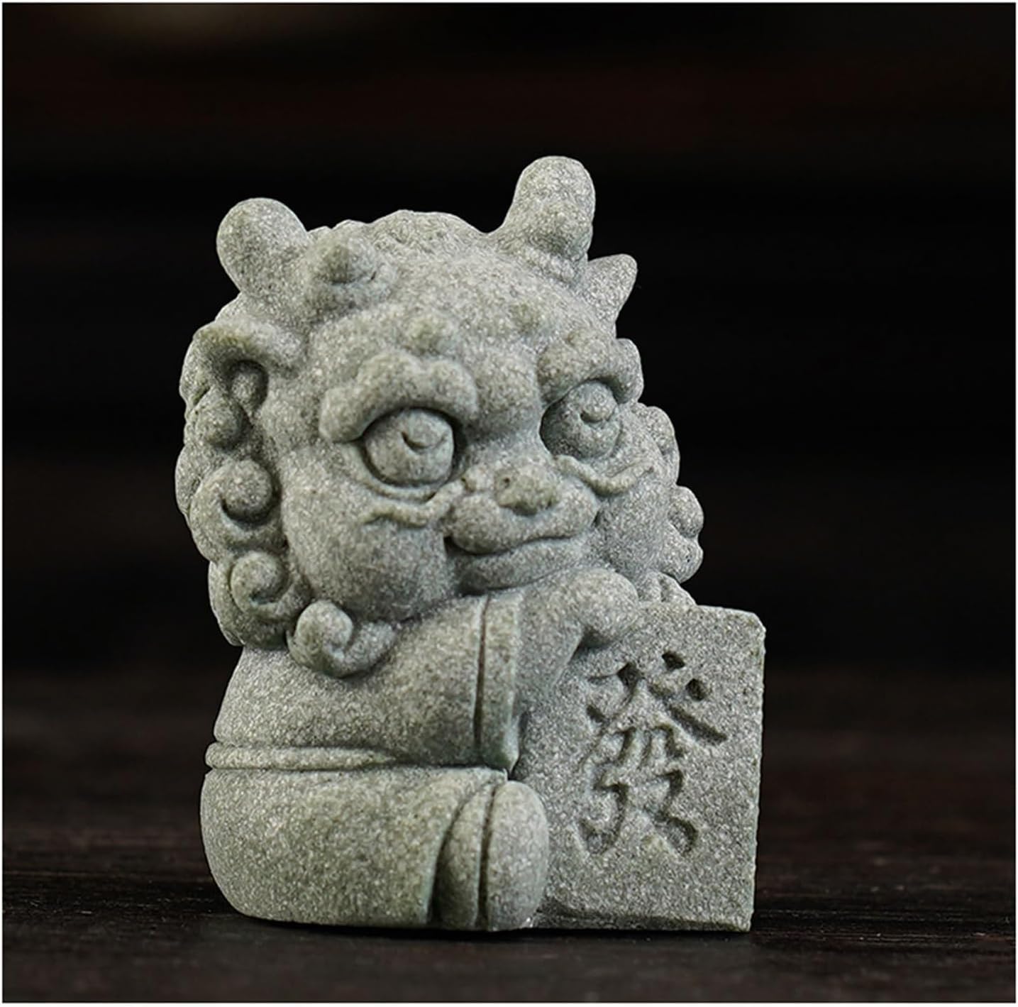 Desktop Decoration Tea Pet Ornaments, Creative Fortune-Making Dragon Fish Tank Landscaping, Opening Gifts, Desktop Ornaments Sculptures Home Decor