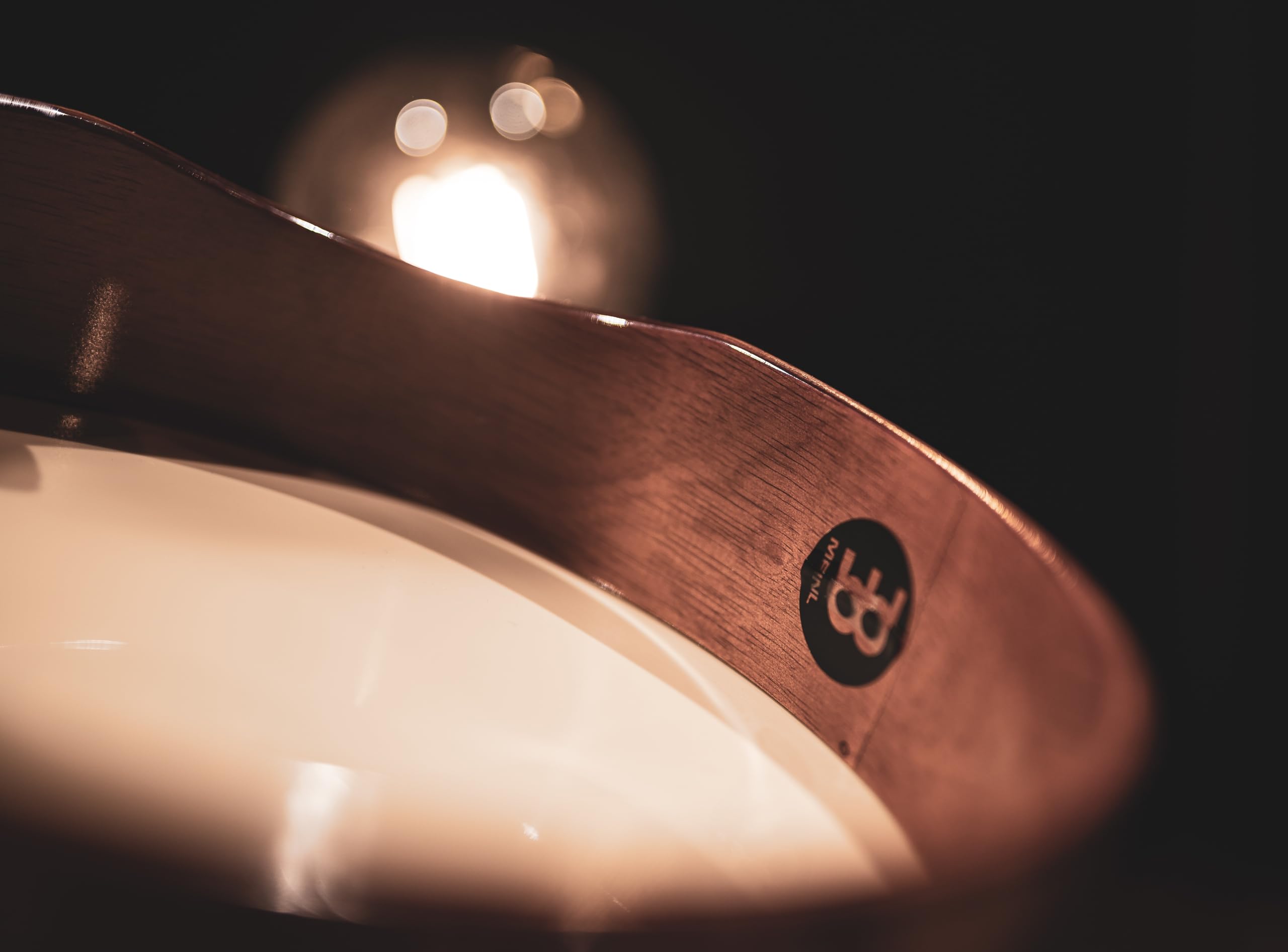 Meinl Percussion - Tamburello, Pelle True Feel - 14" (HD16AB-TF)