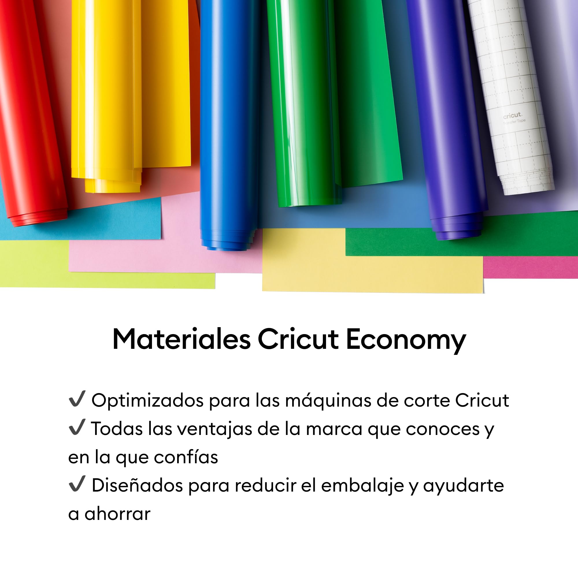 Cricut Vinilo Adhesivo Permanente - Rollo de Vinilo para Cricut - 30.5 cm x 3 m - Magenta - Vinilo Permanente para Manualidades, Decoración, Ventanas y Paredes