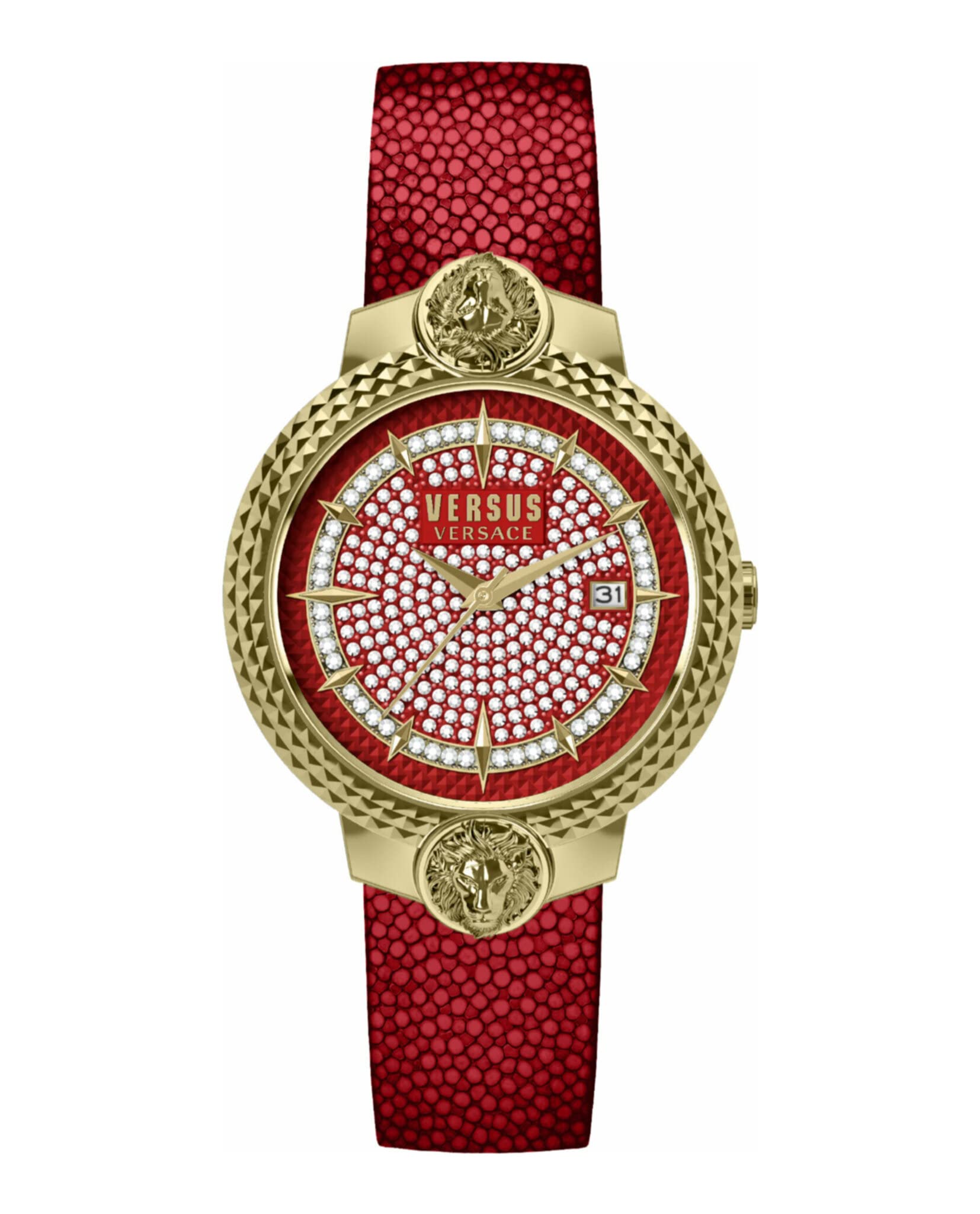 Versus Versace Mouffetard Crystal Collection Luxury Womens Watch
