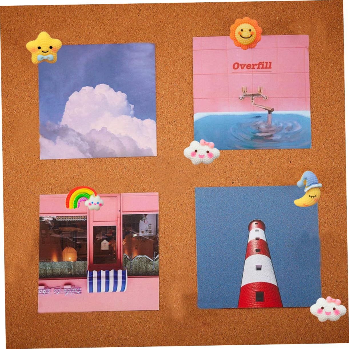 Operitacx 90stücke Dekorative Pinnnadeln Aus Resin Niedliche Wandstecknadeln Für Fotos Kunstprojekte Pinnwände Und Korktafeln Für Büro Schule Und Zuhause