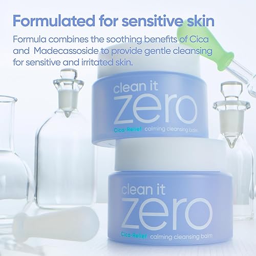 Miniatura 4 de BANILA CO Clean it Zero - Bálsamo limpiador calmante  Removedor de maquillaje coreano para pieles sensibles  Vegano  Aceite de limpieza, limpiador