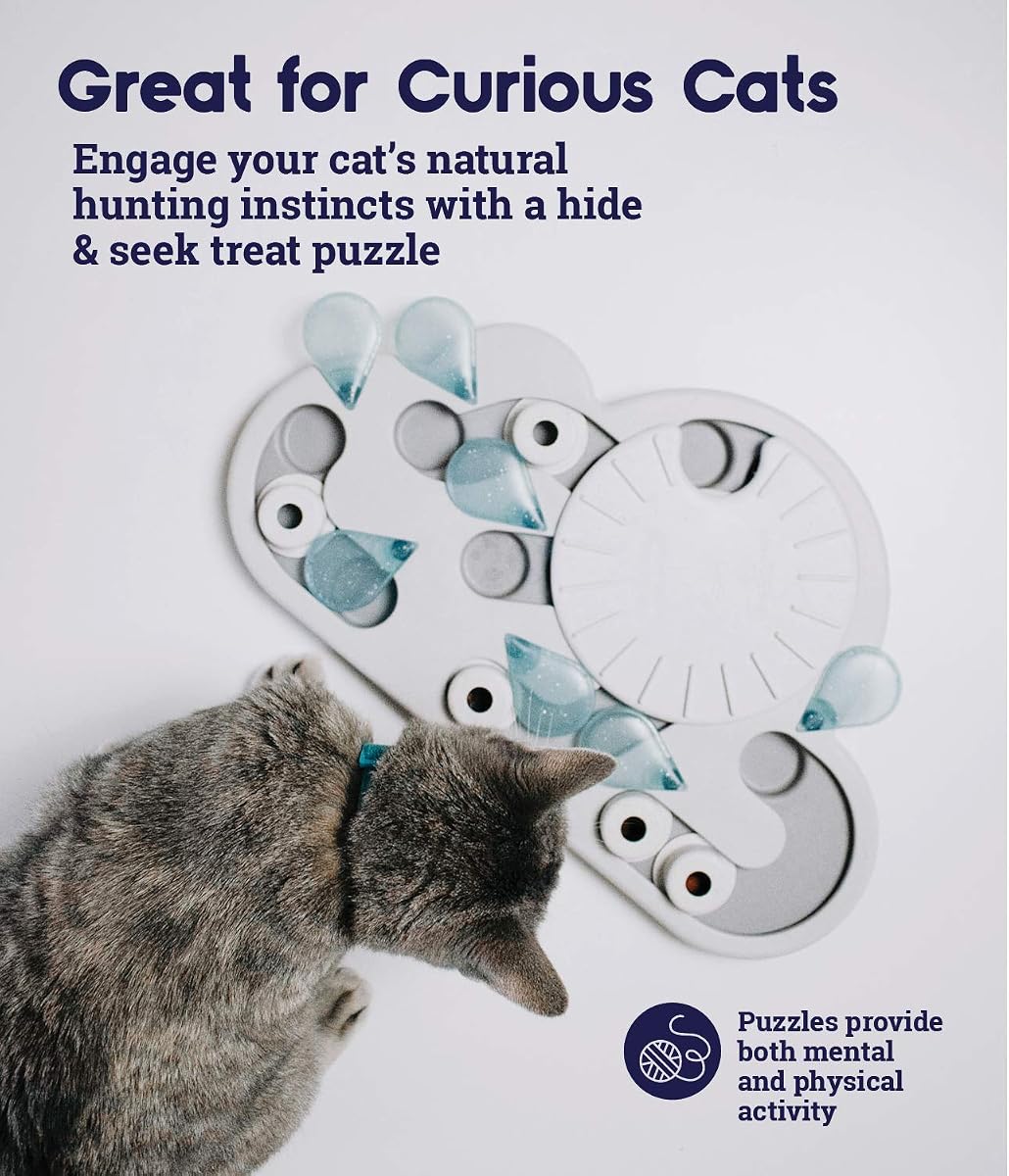 Catstages Nina Ottosson Rainy Day Puzzle & Play Cat Toy Treat Puzzle view 4