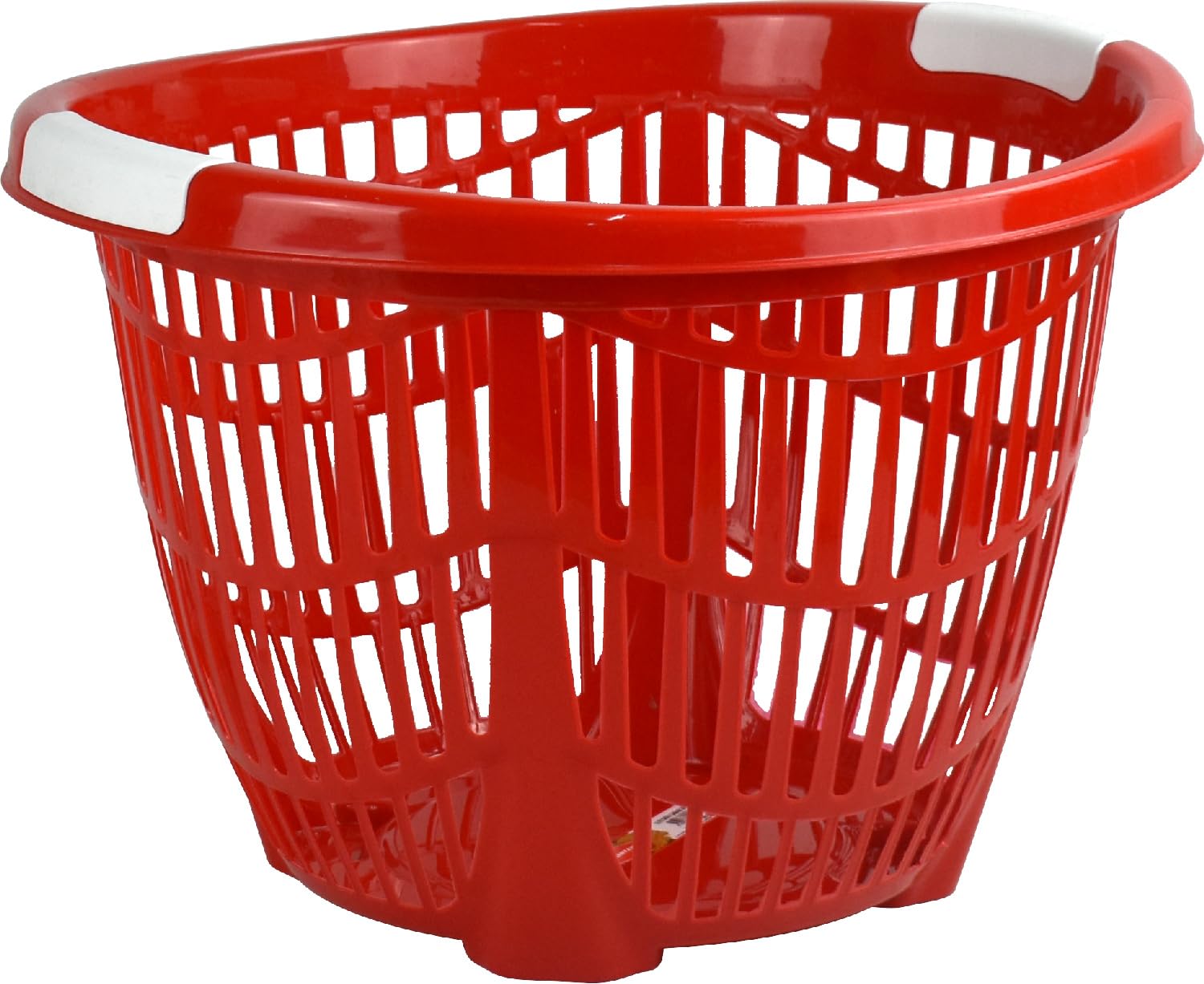 Sterling Ventures Red Senyayla Elite Deep Round Laundry Basket 49 X 45 X 35Cm (Red)