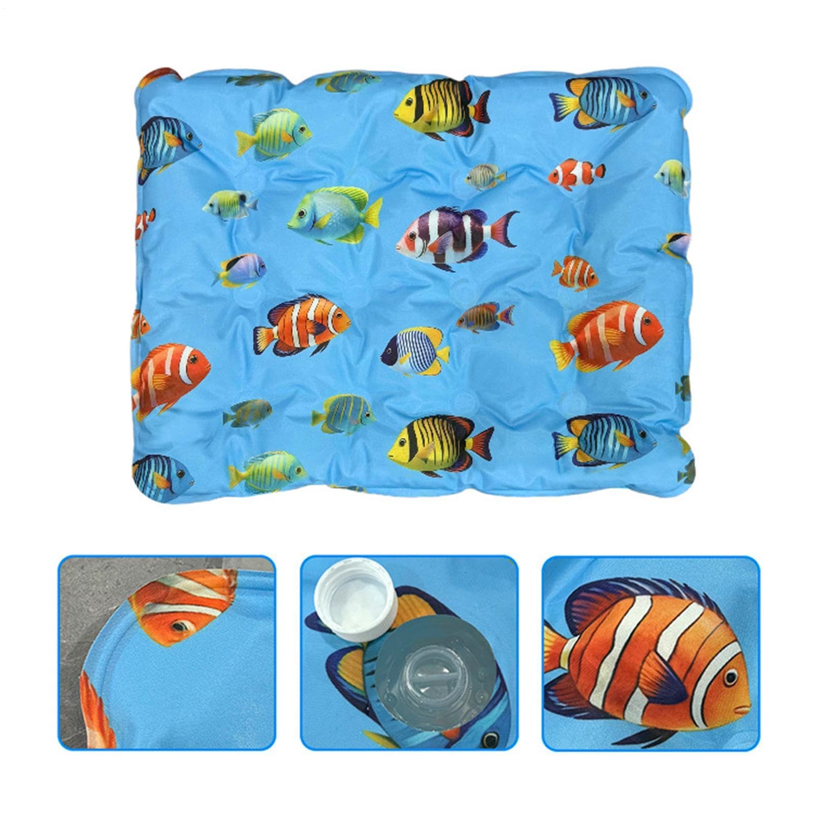 Alfombrilla de refrigeración para perros, transpirable, impermeable, para gatos | Manta refrescante para perros, gatitos, verano, interior, hogar, patio, coche, viaje