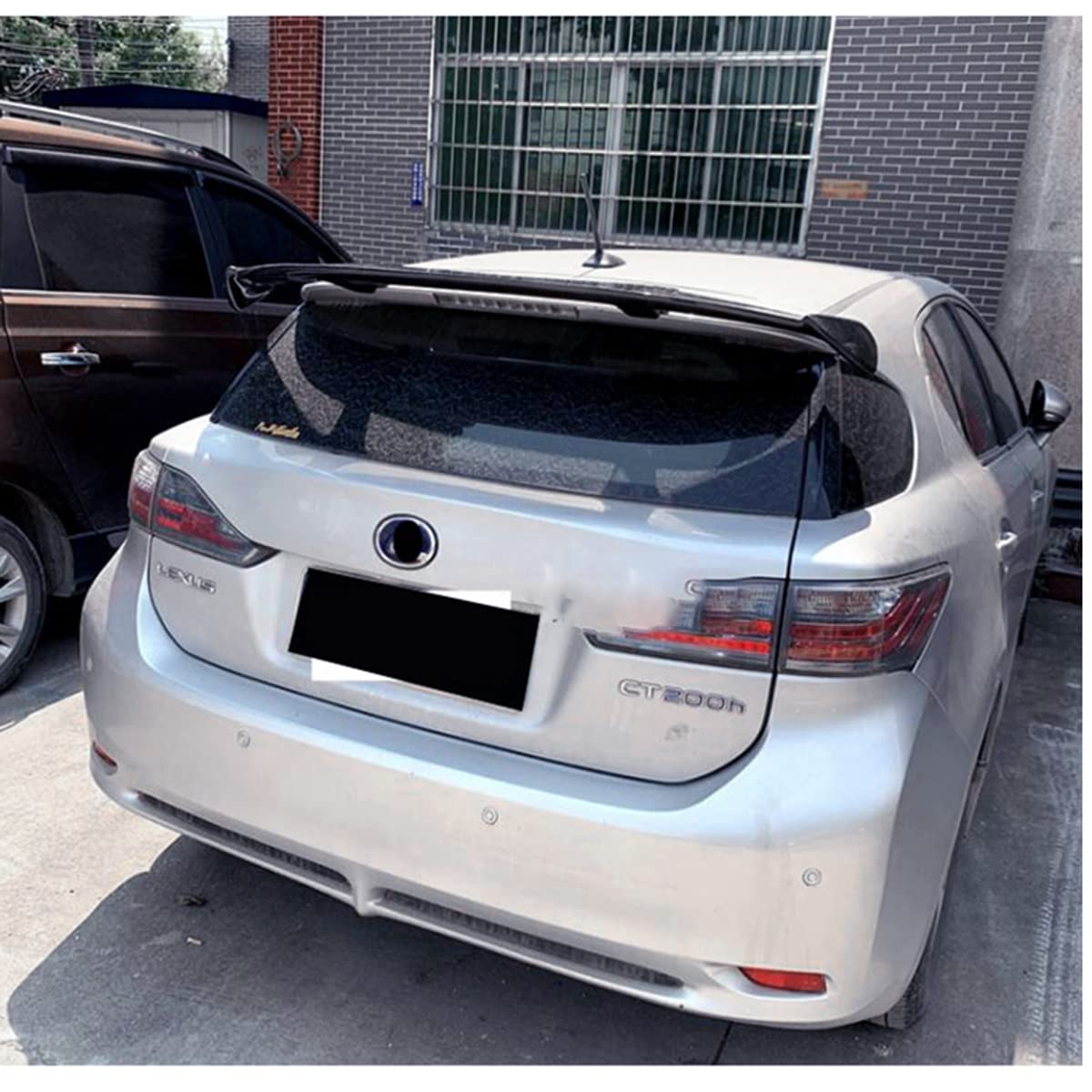 Amazon.co.jp: Yucss Abs Car Rear Spoiler Lexus Ct200H, Real Roof