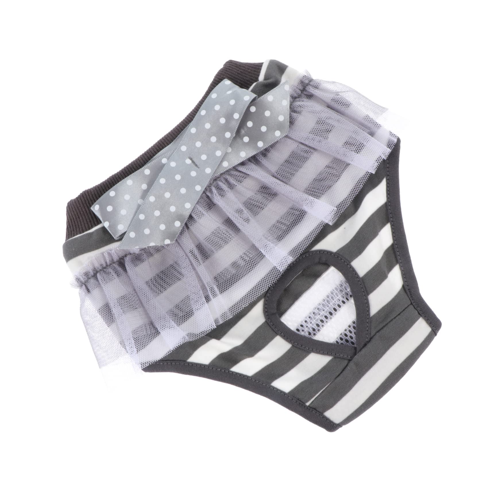 Totority Small Dog Diapers Female Puppy Diapers Comfortable and Stylish Pet Period Pants