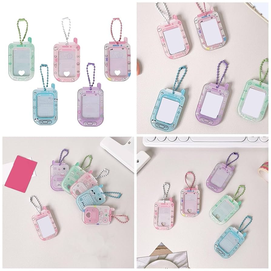 Amazon.com : Montesy 1Inch Acrylic Small Phone Shape