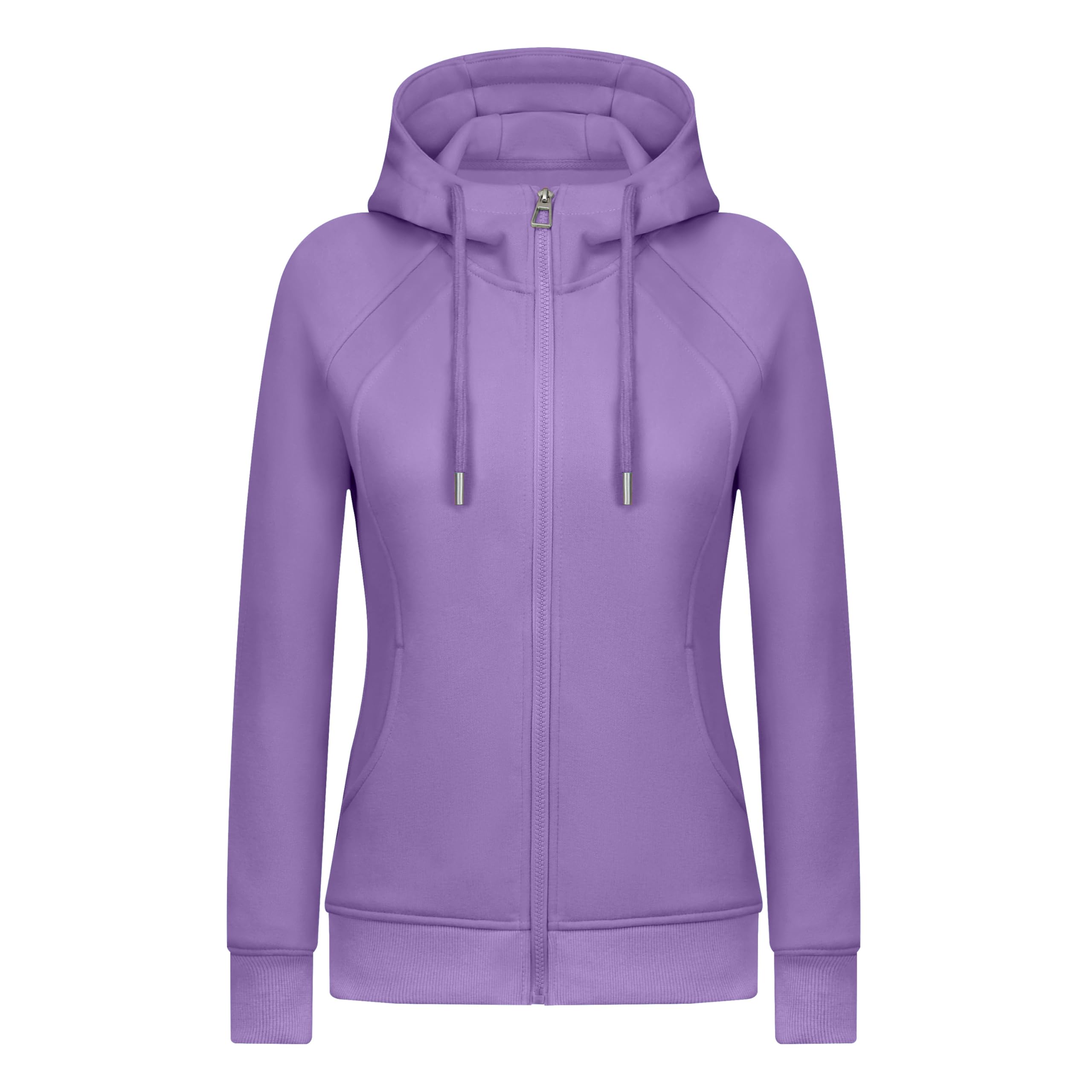 KEBORUILA Hoodie Damen Sweatjacke Kapuzenpullover Sweatshirt Kapuzenjacke Mit Kapuze Reißverschluss Fleece Oberteile