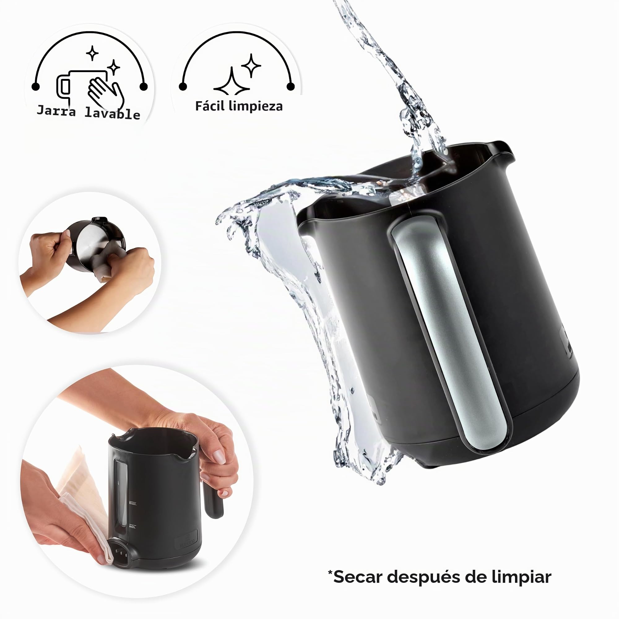 KARACA Hatır Roast Cafetera turca antracita 5 tazas capacidad mucha espuma, 535 W, sistema de alerta por voz, sistema de alerta de luz, cuchara medidora, fácil limpieza