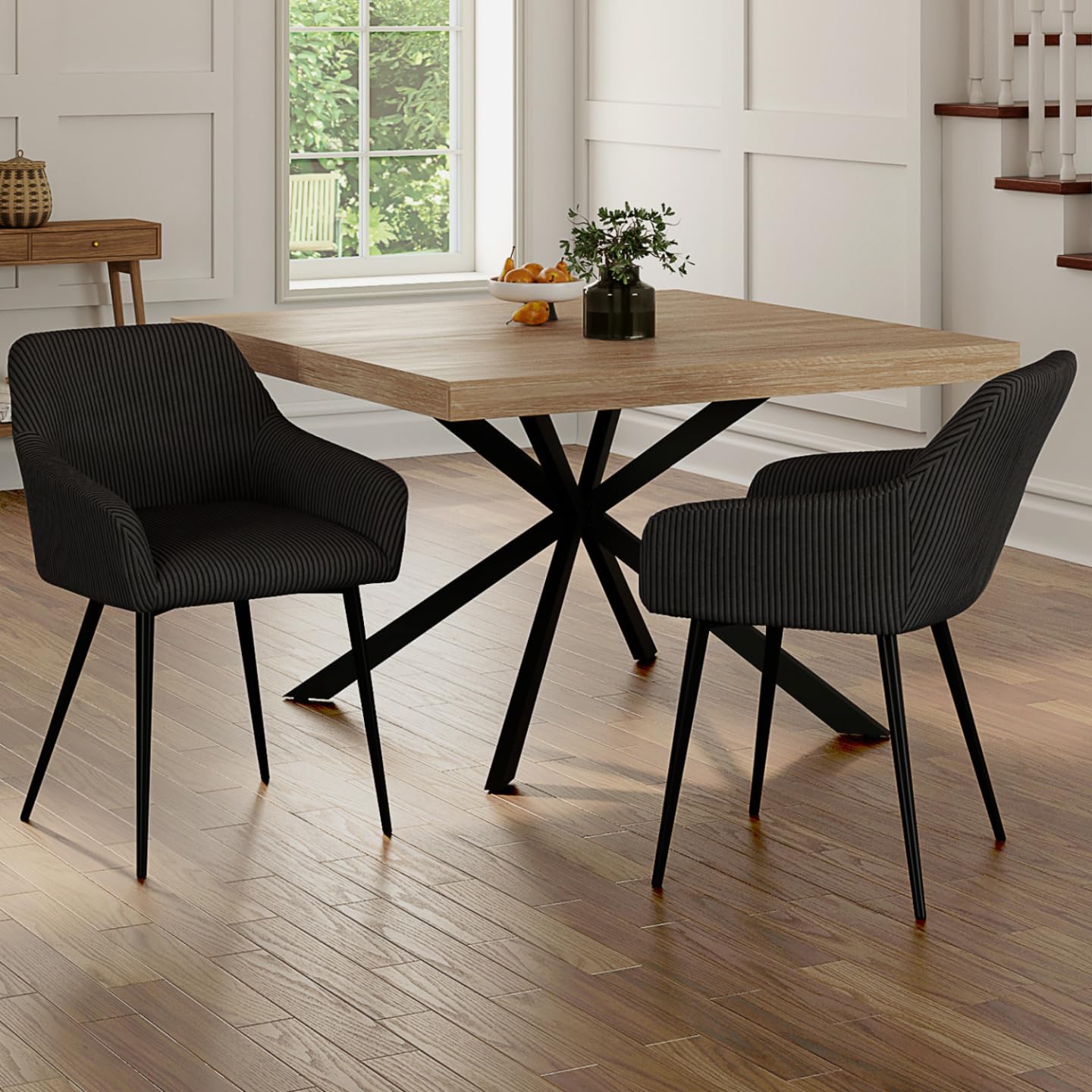 IDMarket - Lot de 2 chaises de Salle à Manger, fauteuils de Table Jany