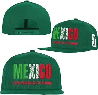 Outerstuff FIFA World Cup 2026 Flat Brim Snapback Host Hat