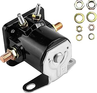 12v Starter Solenoid Relay Sw3, Rnigs New hot Rod Starter Relay/Heavy Duty Intermittent Duty Solenoid Compatible with Ford Jeep Mercury Tractor Golf cart