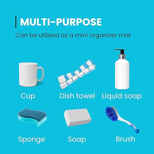 Miniatura 4 de Protector contra salpicaduras para fregadero de cocina con pendiente de 7  Protector contra salpicaduras para grifo de fregadero  Versátil accesorio