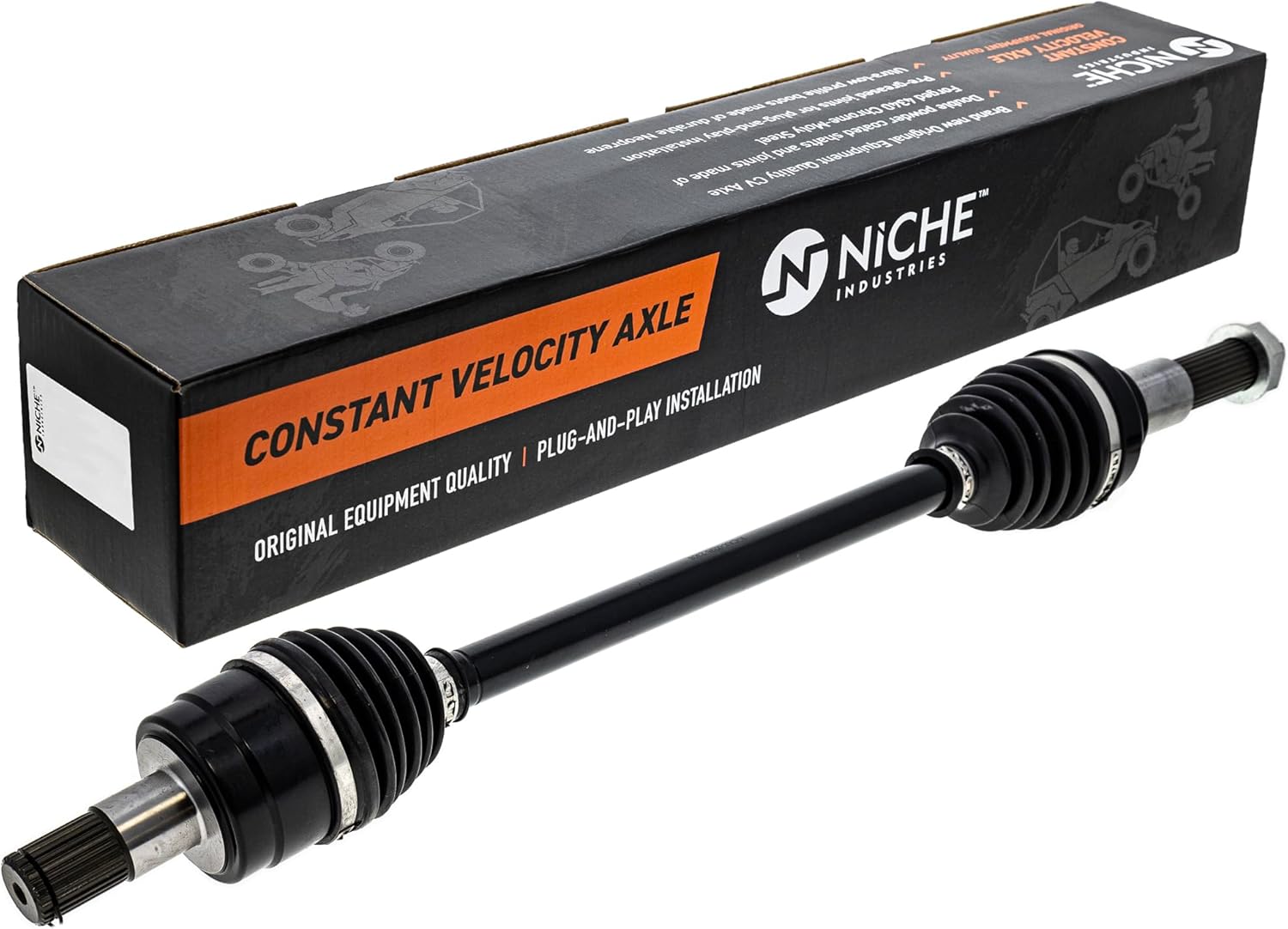 NICHE Front CV Axle Drive Shaft for Yamaha Wolverine X4 X2 850 R-Spec XT-R EPS BG4-2518F-01-00 BG4-2518F-00-00